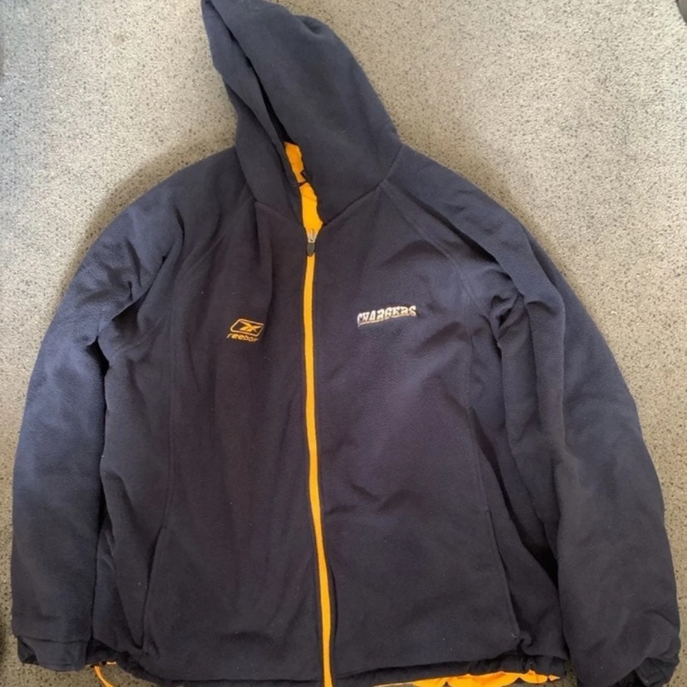 Reversible Reebok LAChargers Windbreaker - Picture 3 of 4